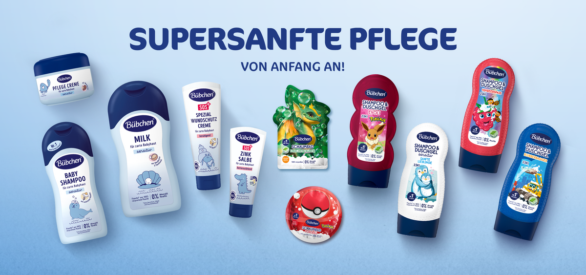 Bübchen Produktportfolio